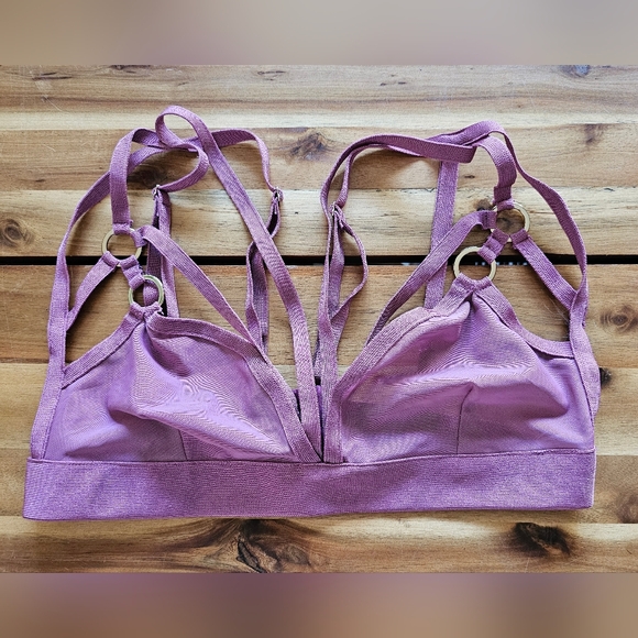 WOW Couture Mesh Bralette.  Size Small - Picture 6 of 9
